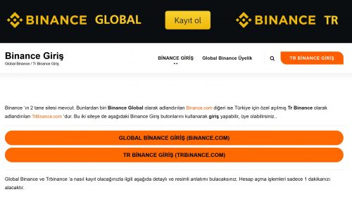 Binance Giriş